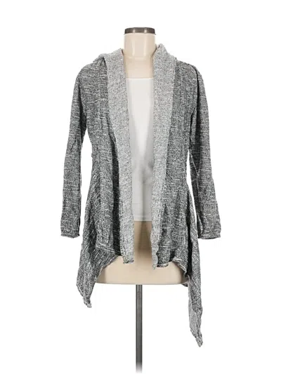 Pre-owned Max Studio Cardigan Sweater In Gray