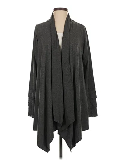 Pre-owned Max Studio Cardigan Sweater In Gray