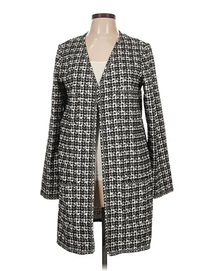 Pre-owned Max Studio Cardigan Sweater In Gray