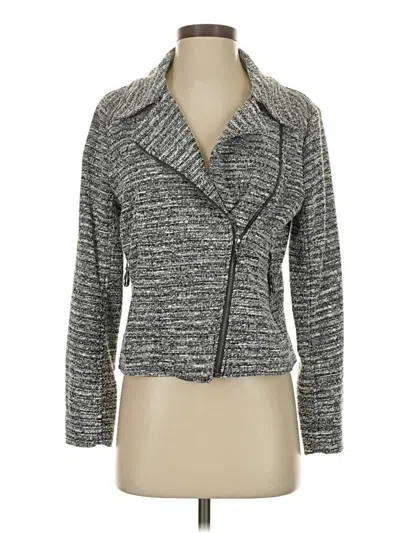Pre-owned Max Studio Cardigan Sweater In Gray