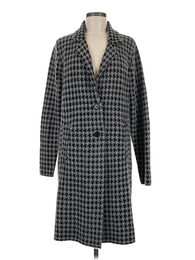 Pre-owned Max Studio Cardigan Sweater In Gray