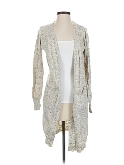 Pre-owned Max Studio Cardigan Sweater In Gray