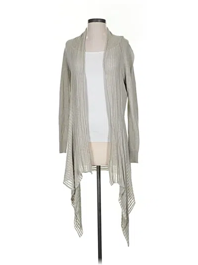 Pre-owned Max Studio Cardigan Sweater In Gray