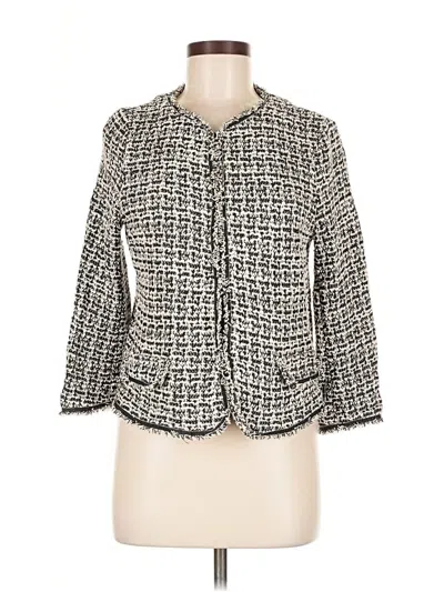 Pre-owned Max Studio Cardigan Sweater In Gray