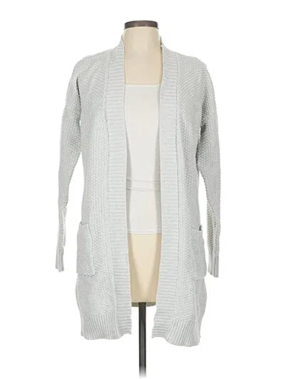 Pre-owned Max Studio Cardigan Sweater In Gray