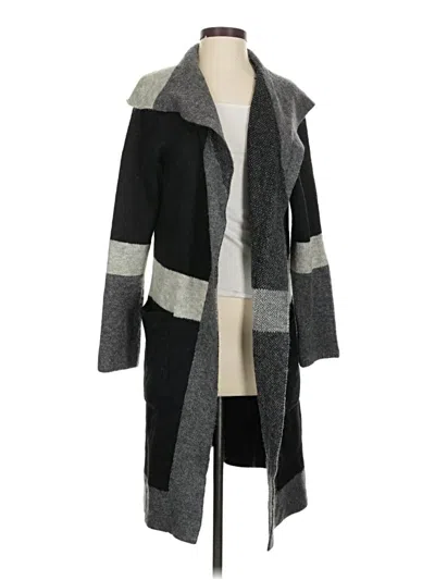 Pre-owned Max Studio Cardigan Sweater In Gray