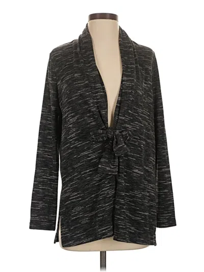 Pre-owned Max Studio Cardigan Sweater In Gray