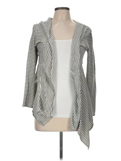 Pre-owned Max Studio Cardigan Sweater In Gray