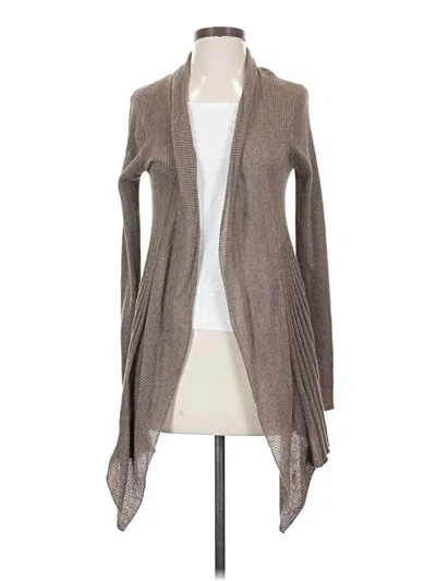Pre-owned Max Studio Cardigan Sweater In Gray