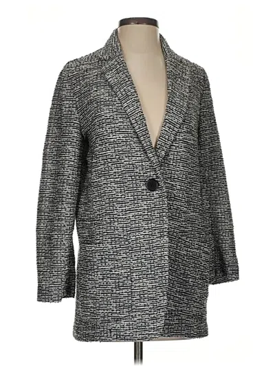Pre-owned Max Studio Cardigan Sweater In Gray