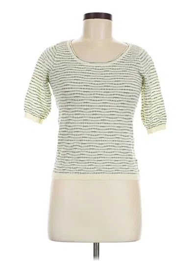 Pre-owned Max Studio Cardigan Sweater In Green