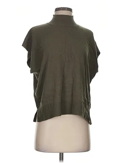 Pre-owned Max Studio Cardigan Sweater In Green