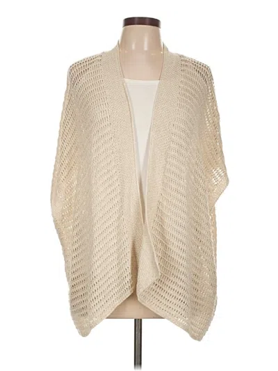 Pre-owned Max Studio Cardigan Sweater In Ivory