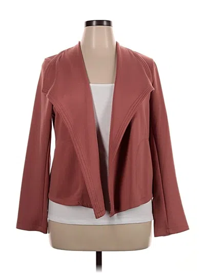 Pre-owned Max Studio Cardigan Sweater In Orange