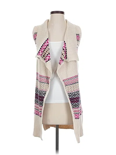 Pre-owned Max Studio Cardigan Sweater In Pink