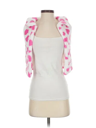 Pre-owned Max Studio Cardigan Sweater In Pink