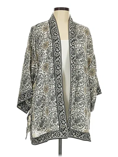 Max Studio Cardigan Sweater In Animal Print