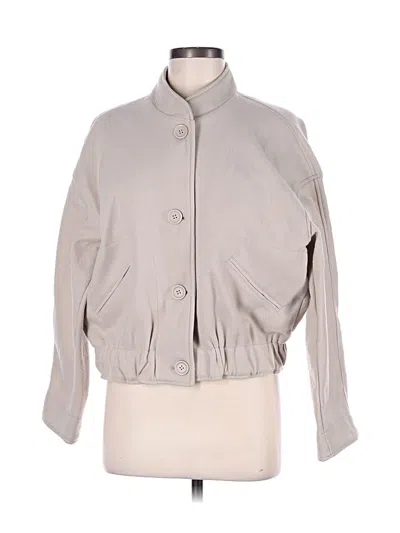 Pre-owned Max Studio Cardigan Sweater In Tan