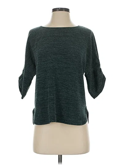 Pre-owned Max Studio Cardigan Sweater In Teal