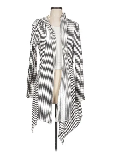 Pre-owned Max Studio Cardigan Sweater In White