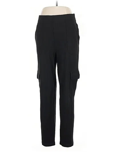 Pre-owned Max Studio Cargo Pants In Black