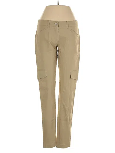 Pre-owned Max Studio Cargo Pants In Brown