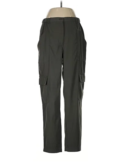 Pre-owned Max Studio Cargo Pants In Gray
