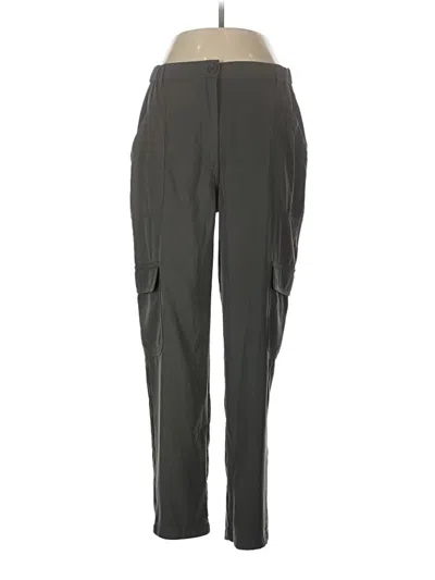 Pre-owned Max Studio Cargo Pants In Gray