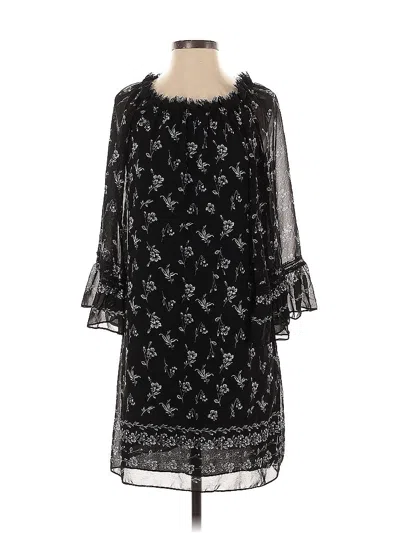 Pre-owned Max Studio Casual Dress In Black
