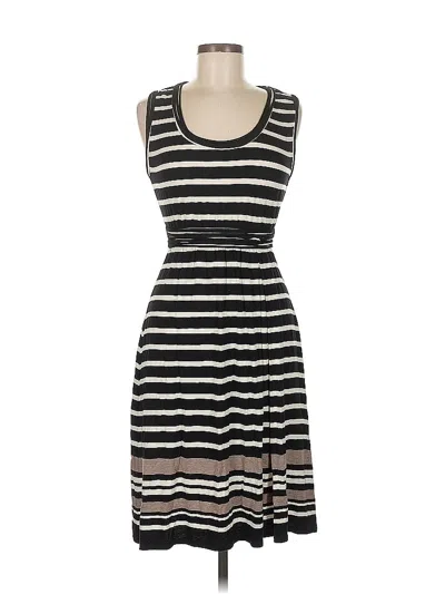 Pre-owned Max Studio Casual Dress In Black