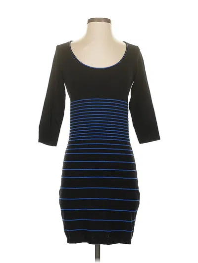 Pre-owned Max Studio Casual Dress In Black