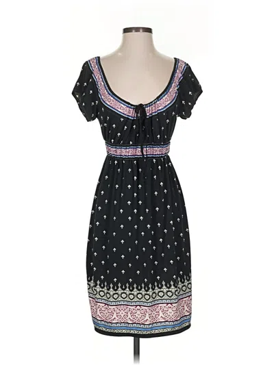 Pre-owned Max Studio Casual Dress In Black