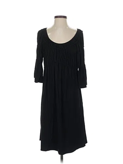 Pre-owned Max Studio Casual Dress In Black