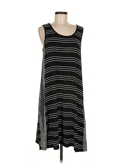 Pre-owned Max Studio Casual Dress In Black