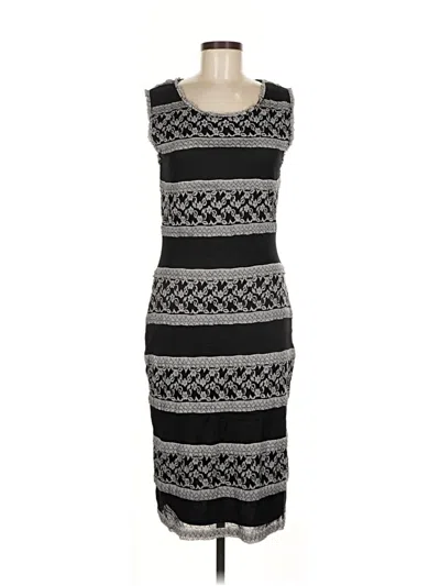 Pre-owned Max Studio Casual Dress In Black