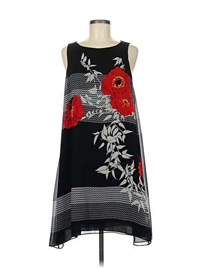 Pre-owned Max Studio Casual Dress In Black