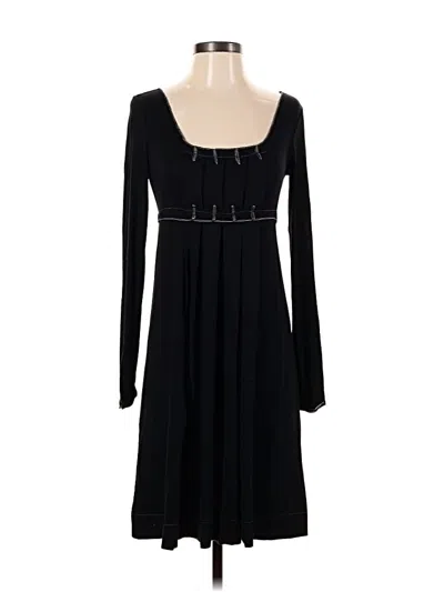 Pre-owned Max Studio Casual Dress In Black