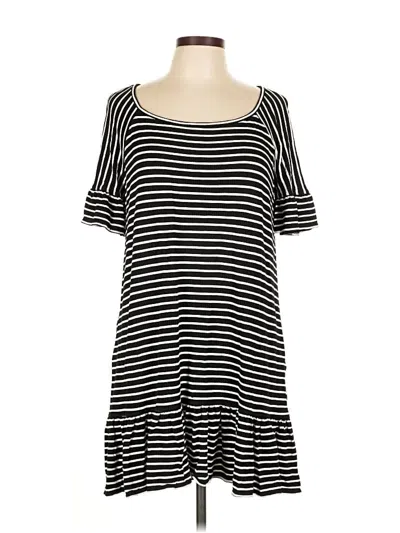 Pre-owned Max Studio Casual Dress In Black