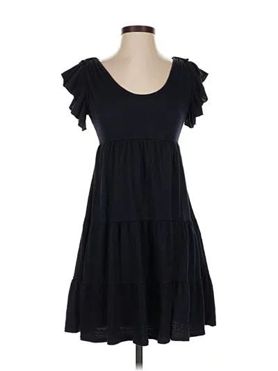 Pre-owned Max Studio Casual Dress In Black