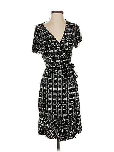 Pre-owned Max Studio Casual Dress In Black