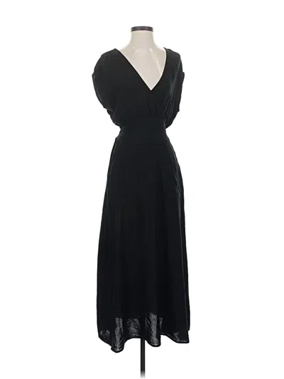 Pre-owned Max Studio Casual Dress In Black