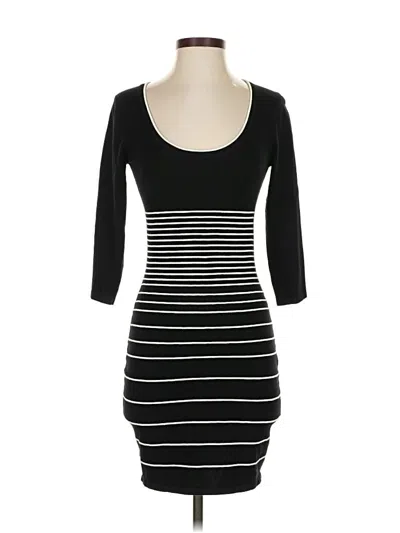 Pre-owned Max Studio Casual Dress In Black