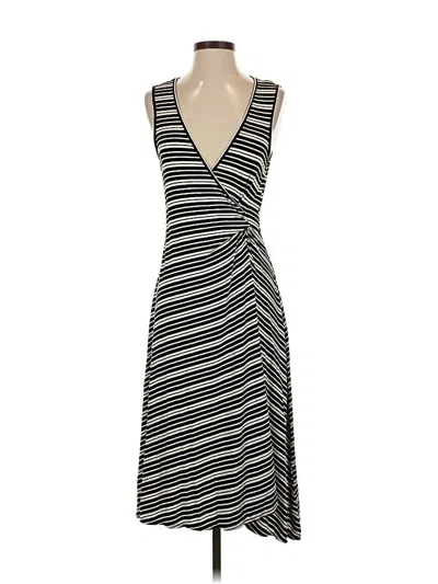 Pre-owned Max Studio Casual Dress In Black