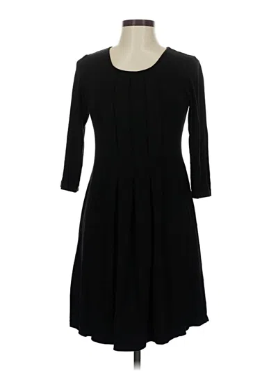 Pre-owned Max Studio Casual Dress In Black