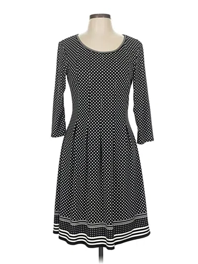 Pre-owned Max Studio Casual Dress In Black