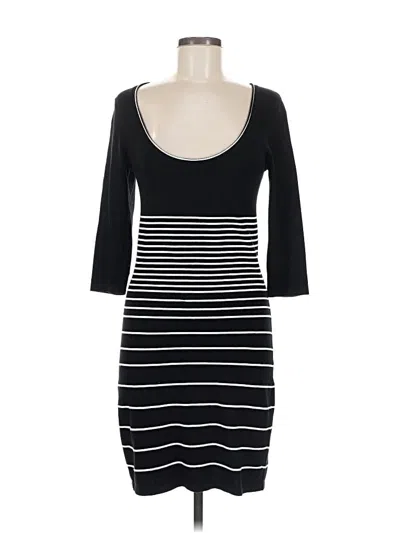 Pre-owned Max Studio Casual Dress In Black