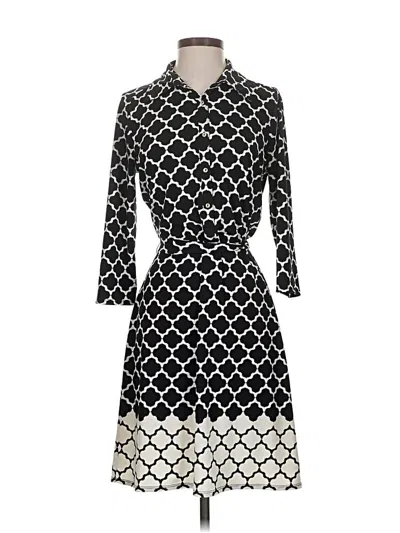 Pre-owned Max Studio Casual Dress In Black