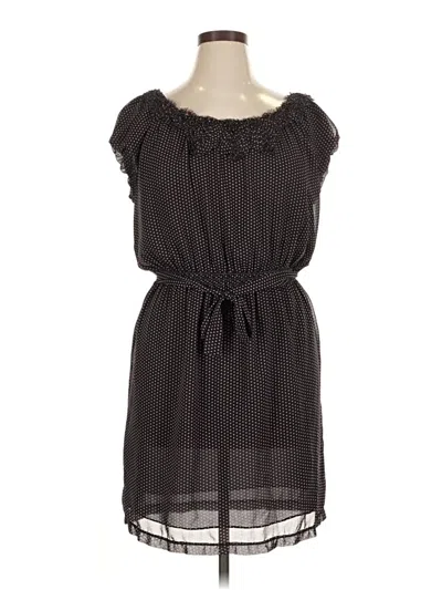 Pre-owned Max Studio Casual Dress In Black