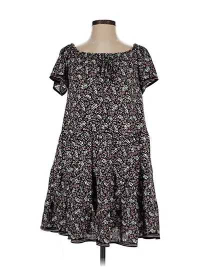 Pre-owned Max Studio Casual Dress In Black