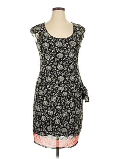 Pre-owned Max Studio Casual Dress In Black